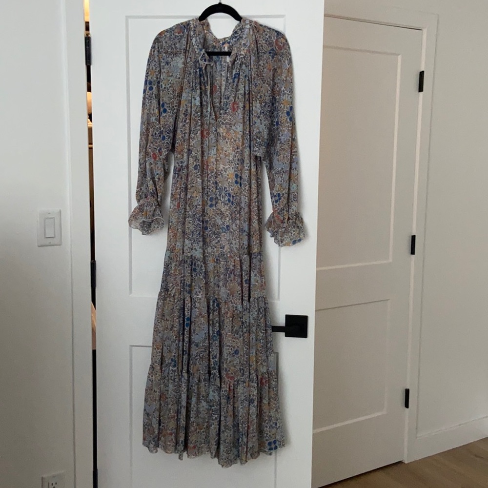 Free People Feeling Groovy Midi Dress